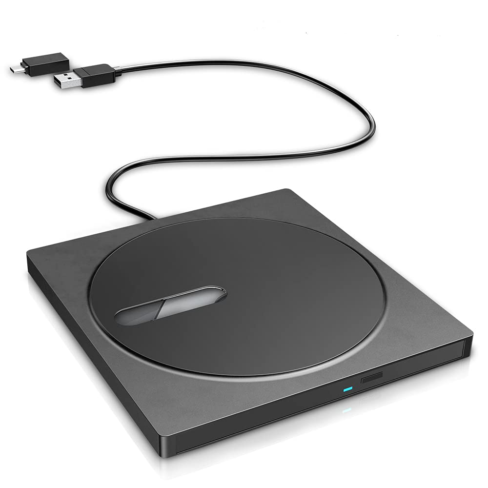 CD021 External DVD CD Drive, USB 3.0 Type C